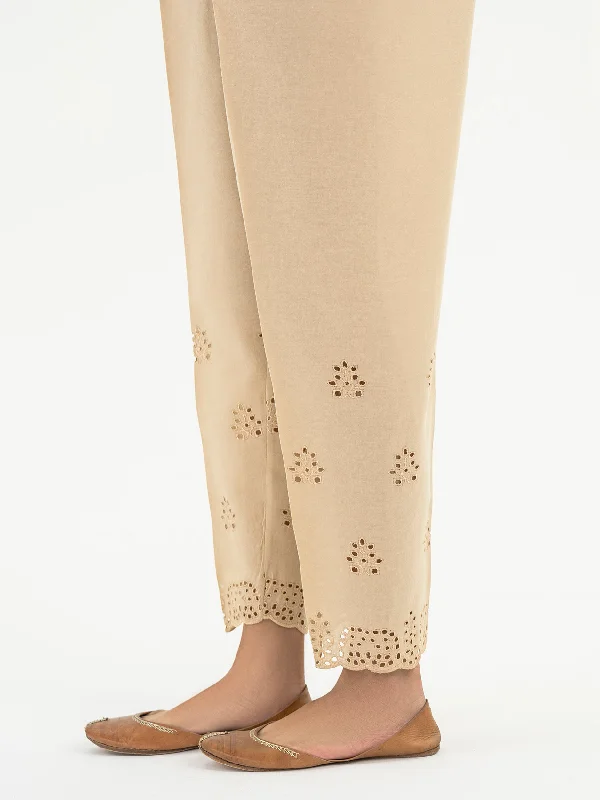 Embroidered Khaddar Trouser (Pret)