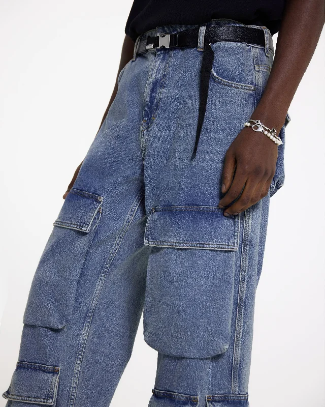 R3Ca Cargo Denim - Blue