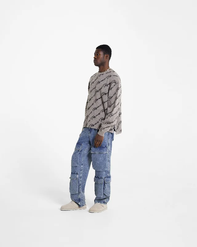 R3Ca Cargo Denim - Blue