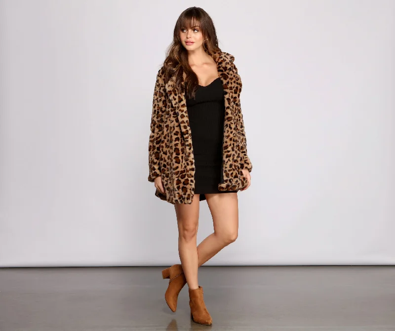 On The Prowl Faux Fur Jacket