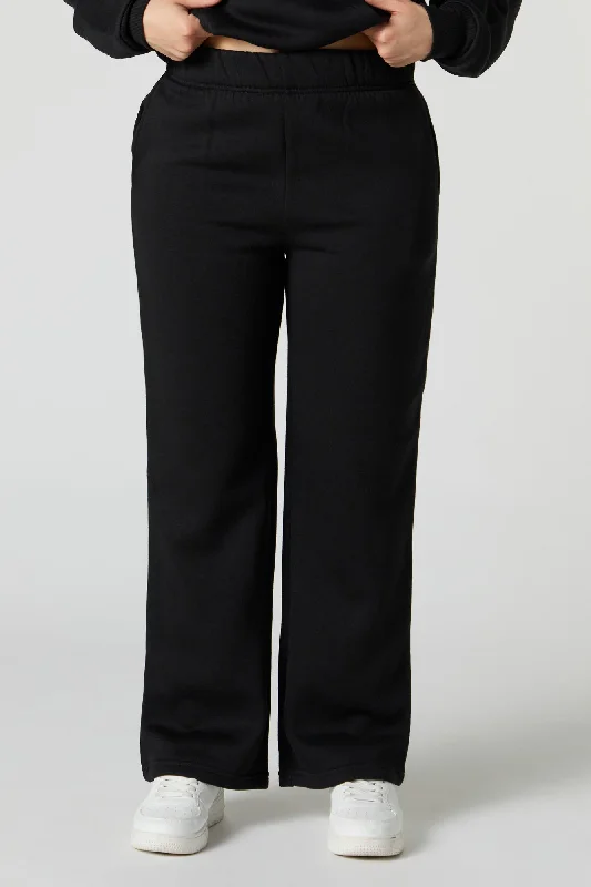 Fleece Straight Leg Sweatpant