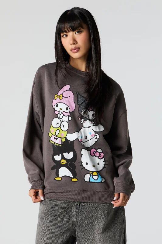 Hello Kitty and Friends Dance Party Graphic Sweatshirt