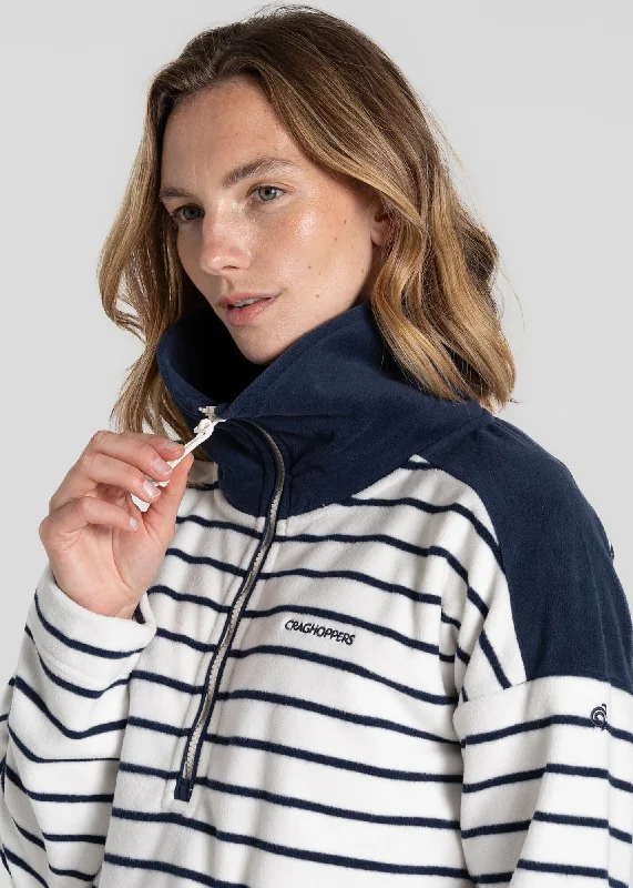 Craghoppers Ladies Lilly Half Zip Fleece-BLUE NAVY